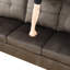 Canapé modulaire rembourré réversible avec repose-pieds-911817974-911817975