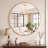 Metal Round Wall Mirror-167607939-167607938