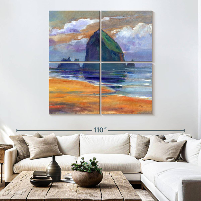 Gillard Haystack Rock Reflections