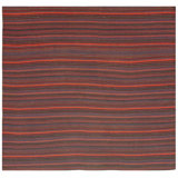 One-of-a-Kind 6'0" x 6'0" Square Flatweave Area Rug