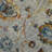 2' X 3' Orange And Ivory Floral Power Loom Area Rug