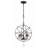 Dreiling 5 - Light Candle Style Globe Chandelier-1762082025