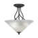 Capri 3-Light Semi-Flush Mount