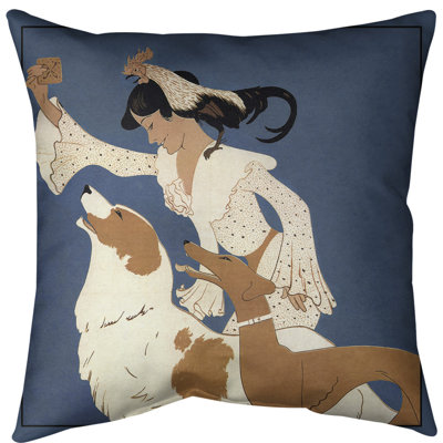 Dog Biscuit Poster Throw Pillow Insert