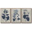 "Marine Pressed Flowers VI", ensemble de 3 toiles encadrées-97709021-97709024