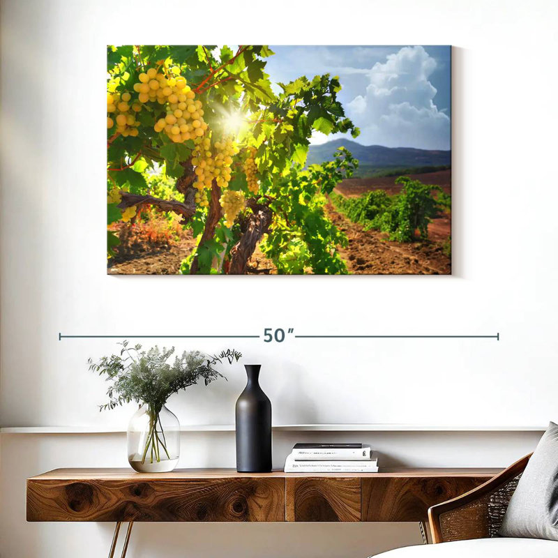 Yarlin Luminous Grape Vine, 26" H x 39" W