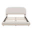 Lit plateforme tapissier Teddy-463643305