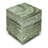 Stova Cube Concrete Side Table With Marble Finish-121473200