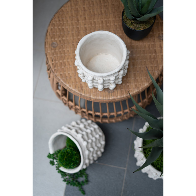 Mosley 2-Piece Planter Set, 12" H x 12" W x 10.8" D