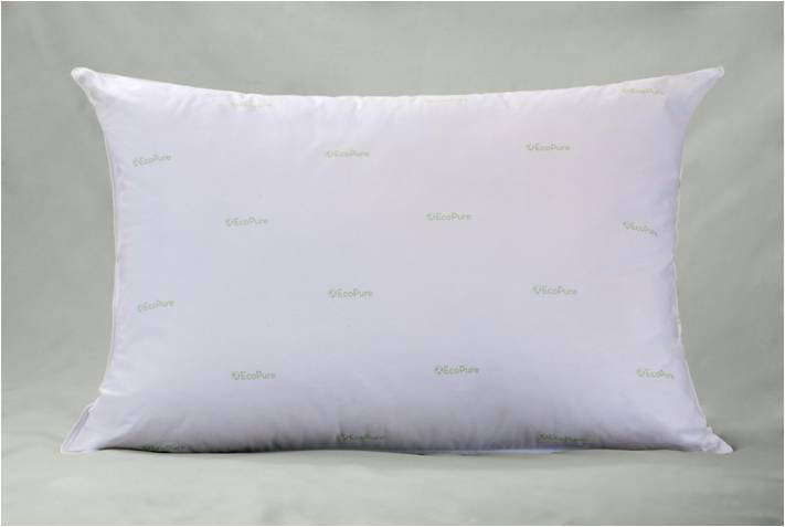 EcoPure White Jumbo Hypoallergenic Memory Foam Pillow