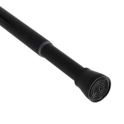 Tringle de rideau de douche réglable, conception à tension pour une installation rapide, longueur extensible de 41,3 à 98,4 pouces