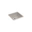 Iron/Tones 21 In. Top-/Undermount Single-Bowl Bar Sink