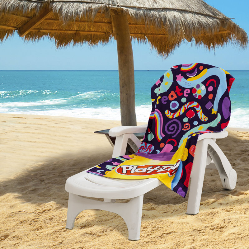 Cotton Blend Beach Towel