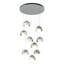 Brooklyn 9 - Light Cluster Geometric Pendant-71266865-71266879-71266883