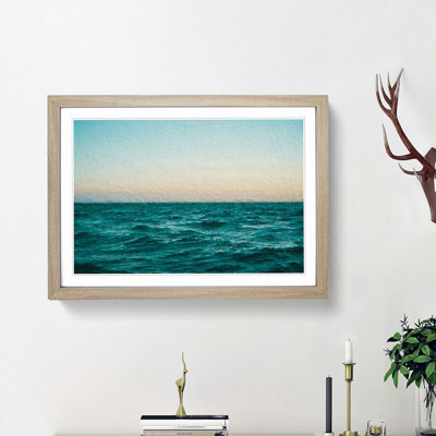 Ocean Stripe - Framed Print