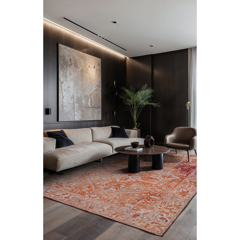 Heris Recycled P.E.T Area Rug, Rectangle 80 x 150cm