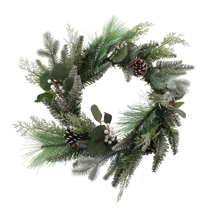 Faux Pinecone Pinecones 45cm Wreath