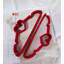 Wedding Special Red Velvet Hangers-1663624043