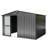 Outdoor Storage Shed,Metal Outside Sheds&Outdoor Storage Galvanized Steel,Tool Shed With Lockable Double Door For Patio,Backyard,Garden,Lawn-108963484-113816241