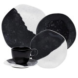 Latavian 20 Piece Porcelain China Dinnerware Set - Service for 4