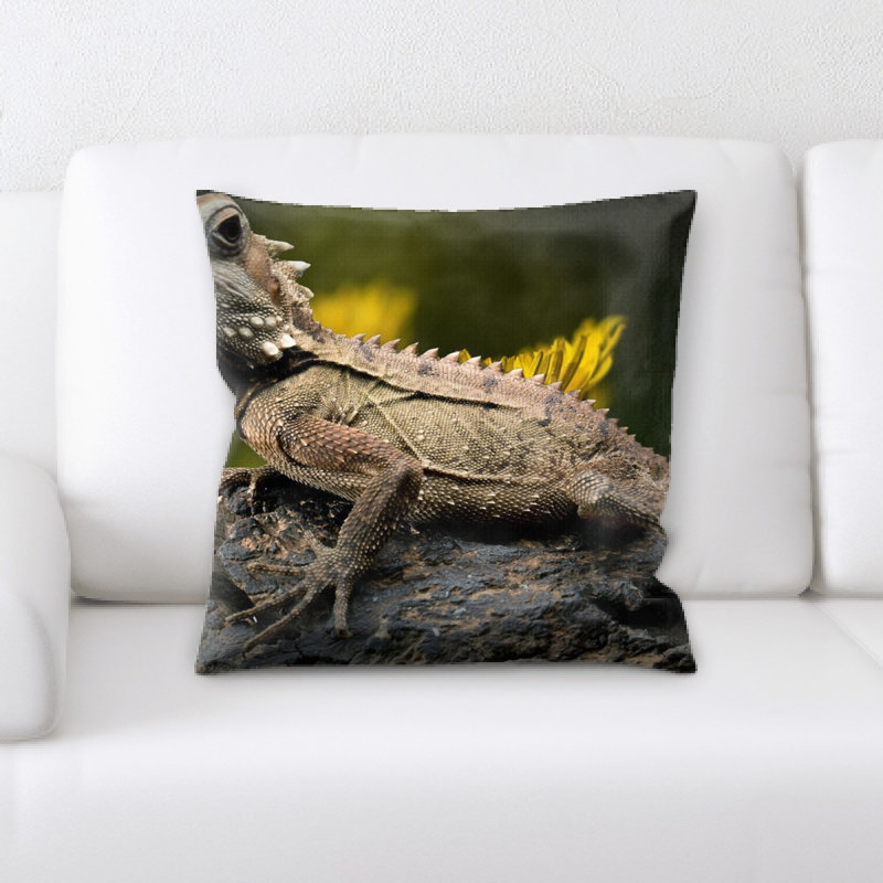 Microsuede Throw Pillow