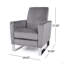 Fauteuil inclinable manuel Cesilie-269829011-269829012