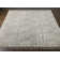 Tapis taupe / crème en coton tissé à plat à la main ikat Keida