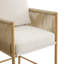 Tabouret de bar rembourré avec structure en métal-1188071757