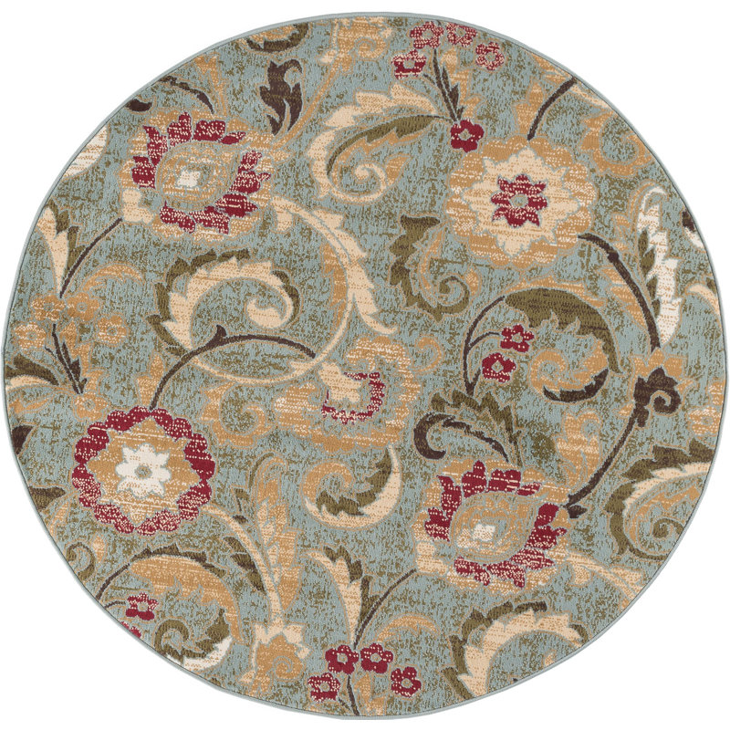 Leslie Indoor Rug, Round 7'10"