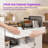 71-Inch Farmhouse Style Kitchen Pantry Cabinet With 3 Pull-Out Organizers & 6 Shelves-129059920