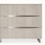 Commode marin à 6 tiroirs avec miroir - Gris