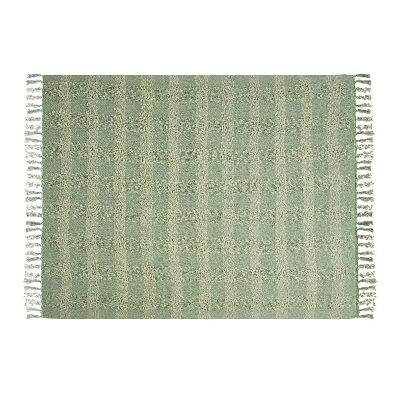 Blanket VELLA Fabric Green, 200cm x 220cm