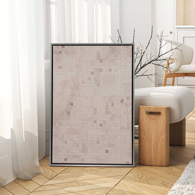24" x 24" Mosaic Matrix v2 Print on Rolled Canvas
