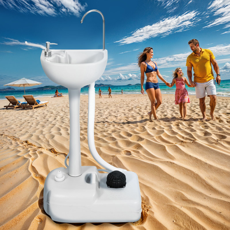 Lavabo de camping portatif avec lavabo 17L Edrosie Inc
