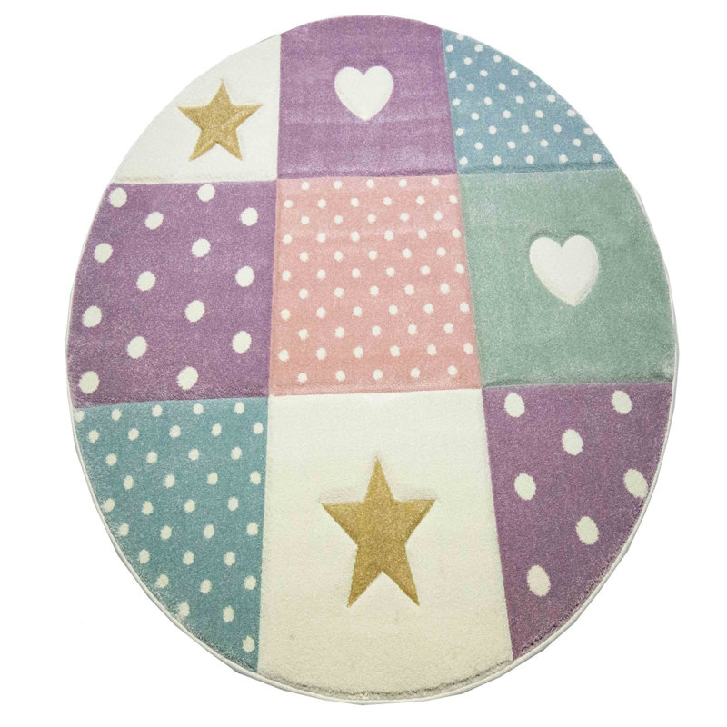 Kyrie Polka Dots Area Rug, Rectangular 200 x 290cm