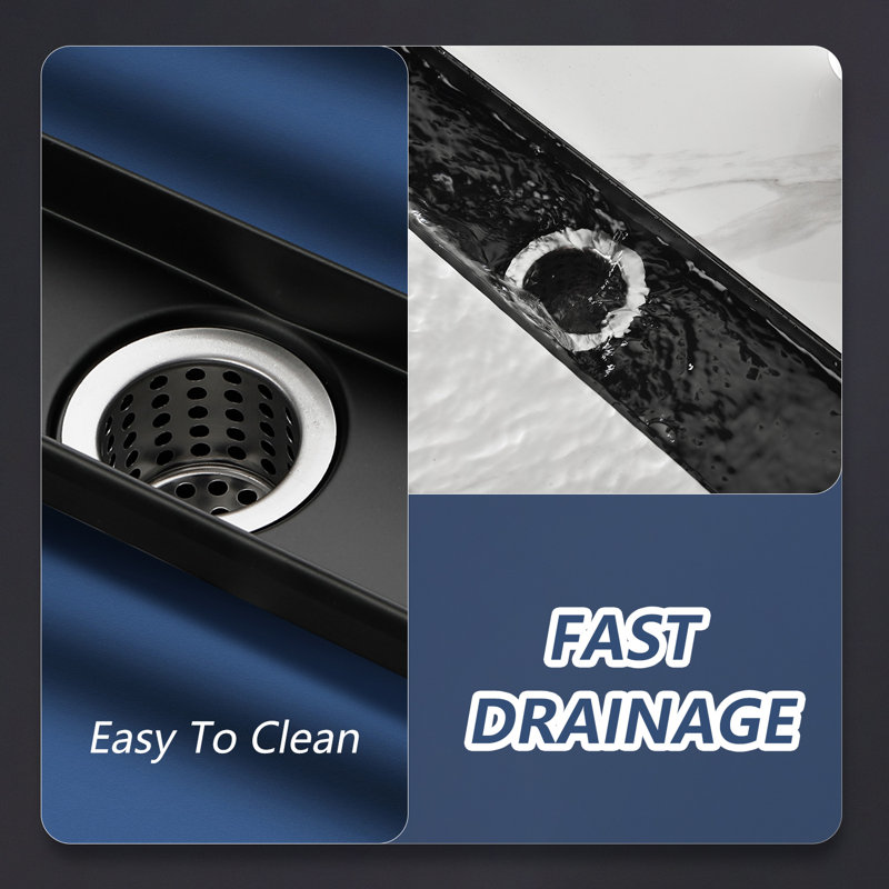 Linear Grid Shower Drain
