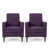 Muted Purple 100% Polyester