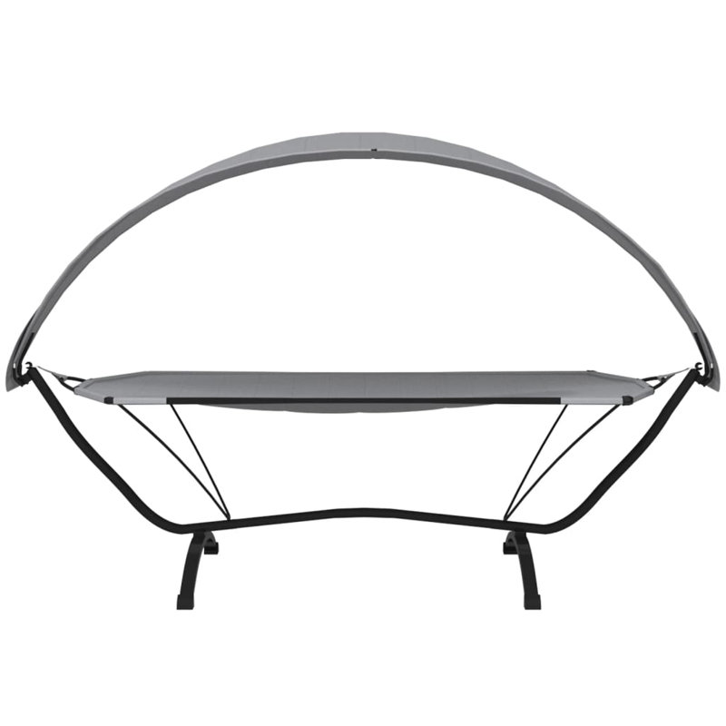 274cm Long Single Chaise with Cushions, Grey