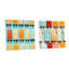 Gatson - Ensemble de 2 peintures murales abstraites en acrylique-103930652