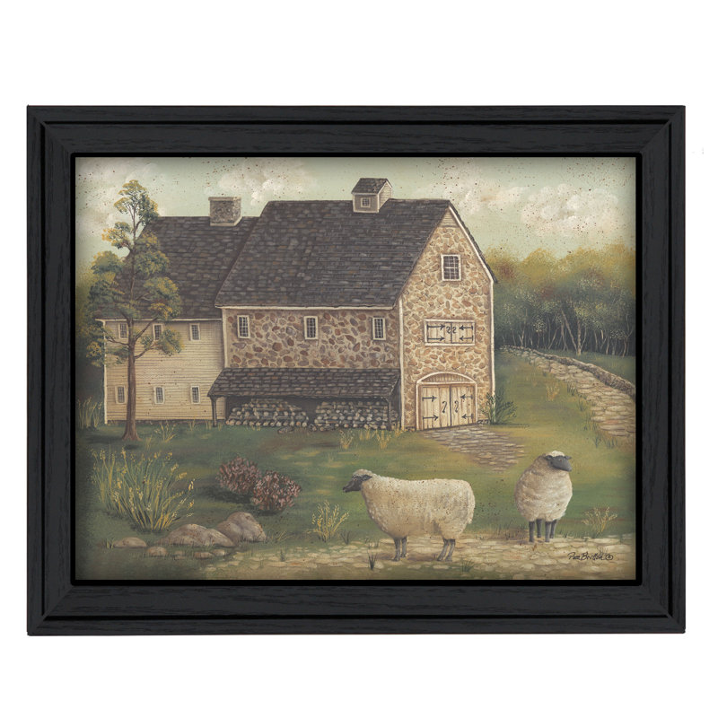 Stone Barn 1 - peinture encadrée