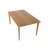 Modern Scandinavian Rectangular Wood Dining Table-295152605