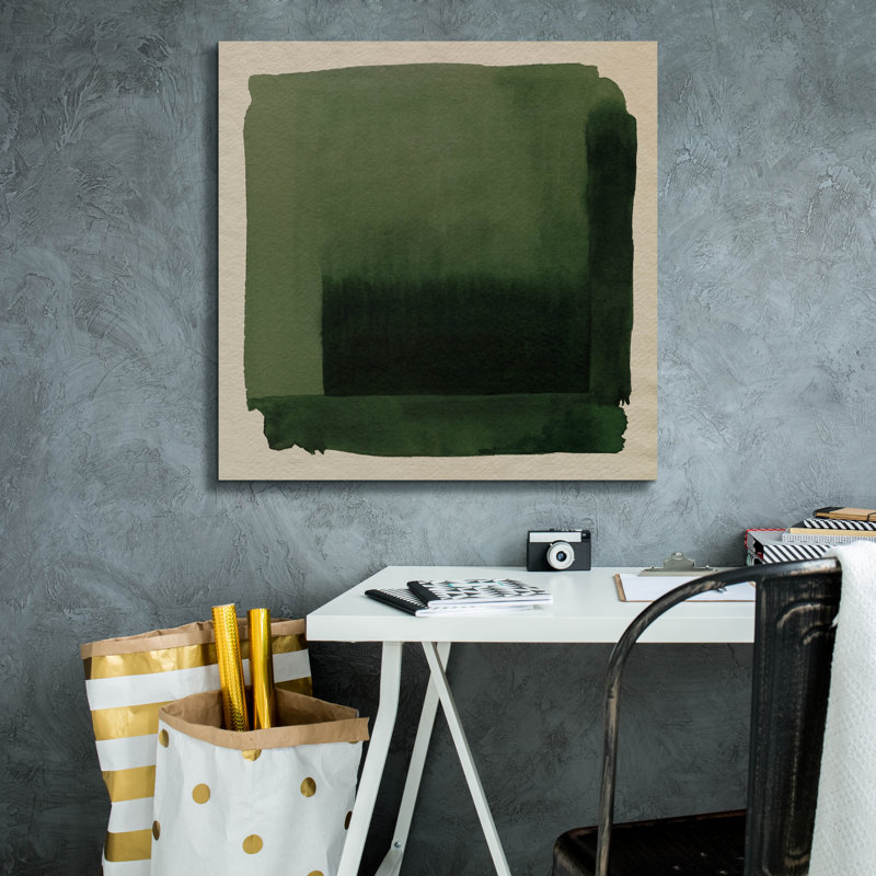  «Marsh and Sod 6» par Grace Popp, art mural sur toile, 26 po x 26 po, H 26 po x l 26 po