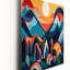 Irmgard - Horloge murale abstraite Mid-Century-722128044