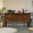 Retro Handcrafted Solid Wood Sideboard