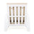 White Wood Frame Patio Chair With Beige Cushion - And Stylish For Summer Outdoor Moments Comfortable-118894688