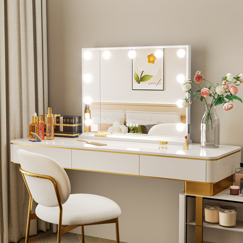 Aluminum Rectangle Floor Mirror
