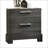 Beckley 2-Drawer Nightstand in Gray Oak