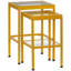 Tables gigognes en verre Homcom