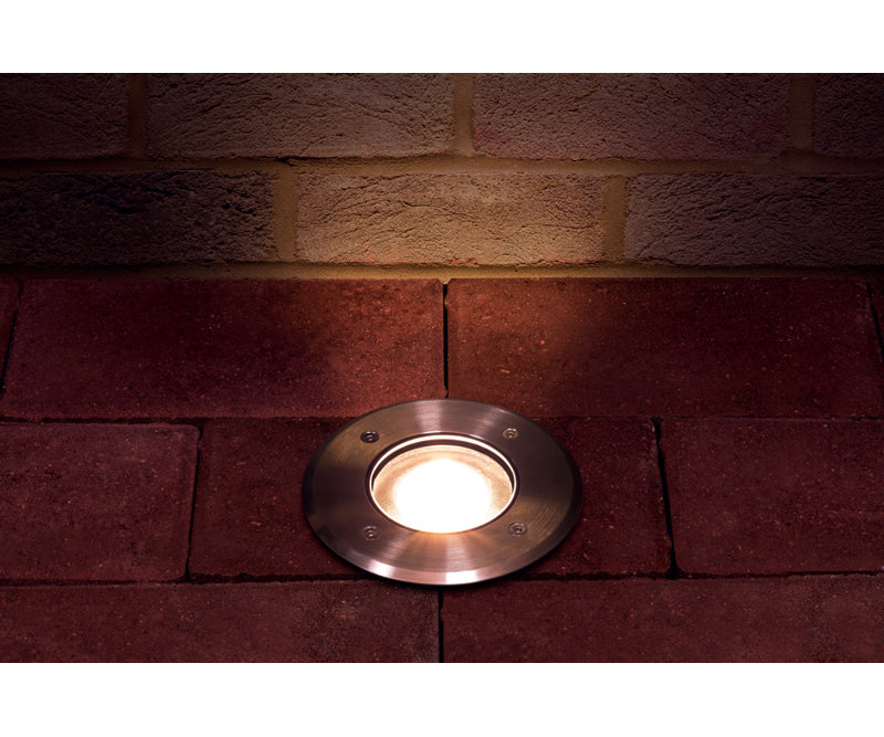 Castello Black Integrated LED Aluminum Well Light