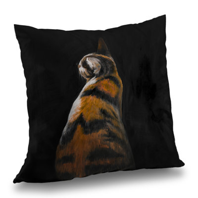 Spotted Cat Modern Animals Poly Twill Throw | Home Decor